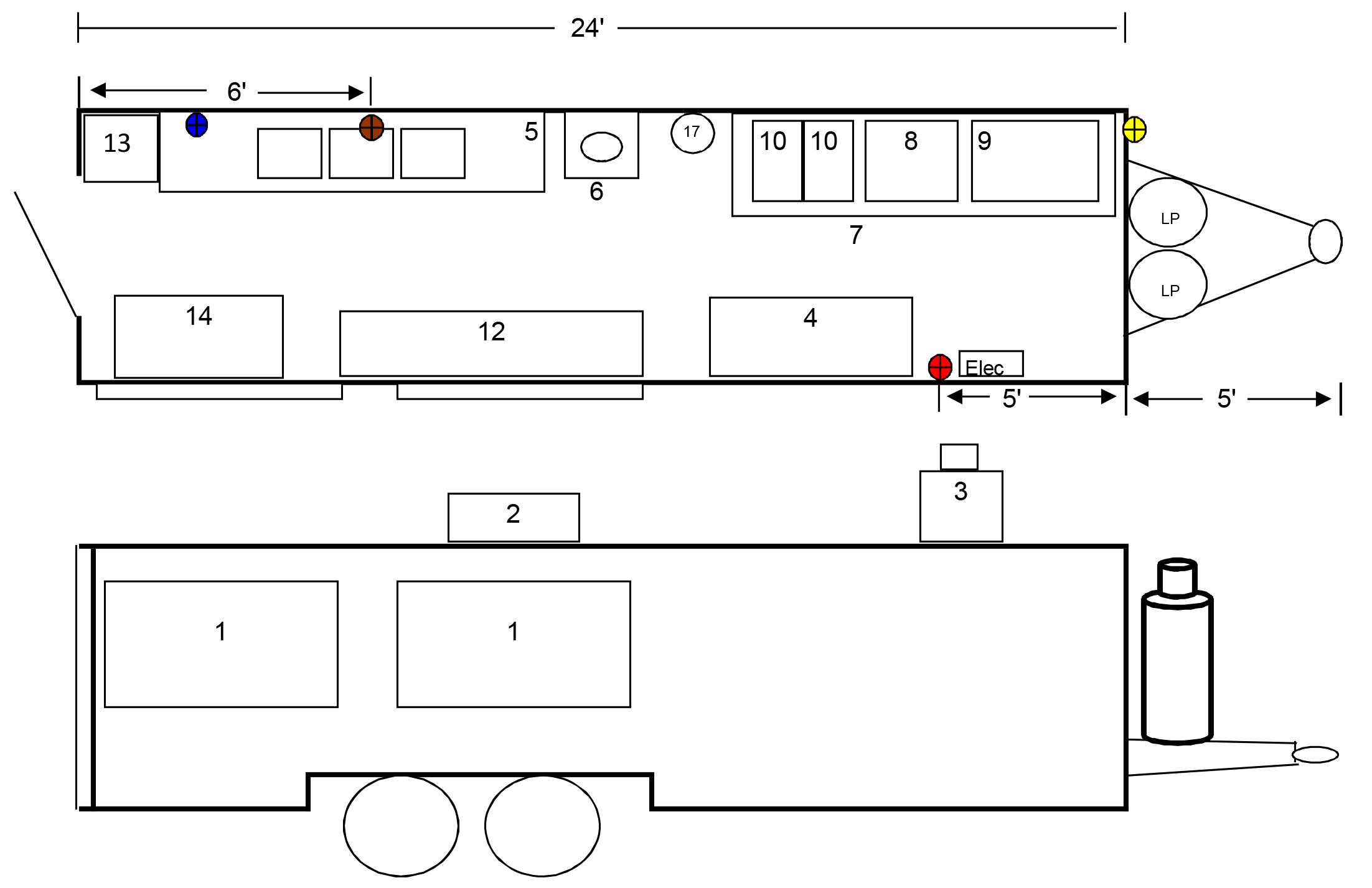 24' Kitchen Trailer U.S. Mobile Kitchens